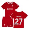 Officiële Voetbalshirt + Korte Broek Liverpool Darwin 27 Thuis 2023-24 - Kids